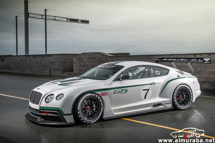بنتلي تعود للسباق بمفهوم عالمي جديد جي تي 3 الجديدة بالفيديو Bentley Continental GT3 2013 4